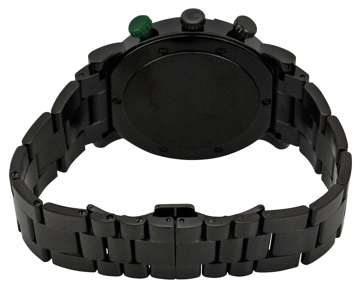 Gucci G-Chrono Chronograph Black Steel Black Dial Quartz Mens Watch YA101331