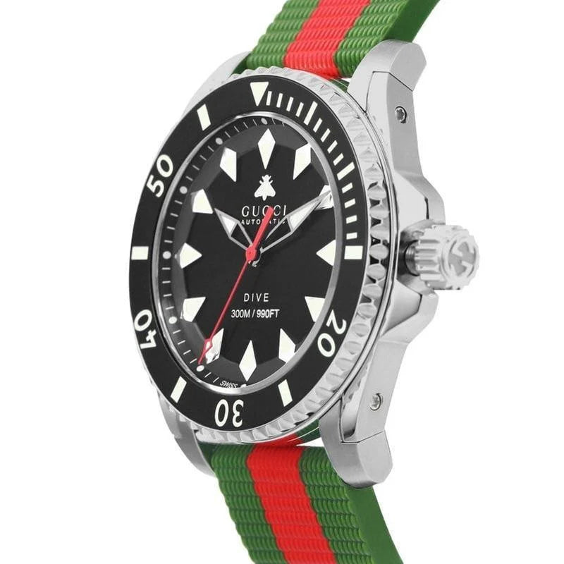 Gucci Timepieces Dive 40mm automatic watch YA136349