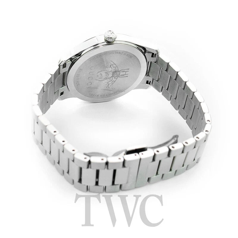 GUCCI G-Timeless YA1264028A Silver Dial Lady's Watch Genuine FreeS&H