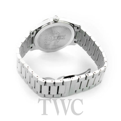 GUCCI G-Timeless YA1264028A Silver Dial Lady's Watch Genuine FreeS&H