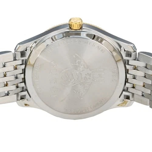 Gucci G-Timeless YA1265029 29mm Two-Tone Quartz Watch – Blue Dial with Bee Motif
