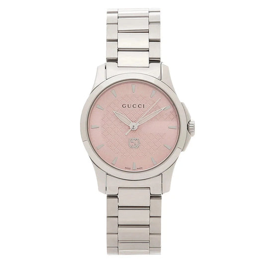Gucci G-Timeless Women's Pink Dial Swiss Watch - YA1265047