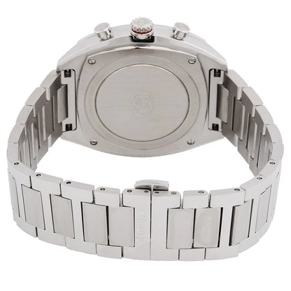 Gucci Interlocking YA142317 41mm Blue Dial Tachymeter Steel Mens Watch -NEW