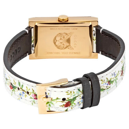 Gucci YA147407 G-Frame Floral Dial Ladies Watch