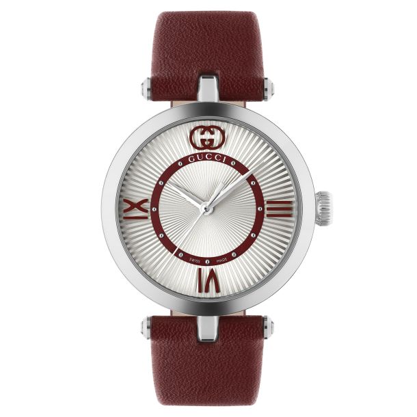 Gucci Model 2000 Quartz Silver Dial Ladies Watch Item No. YA167508