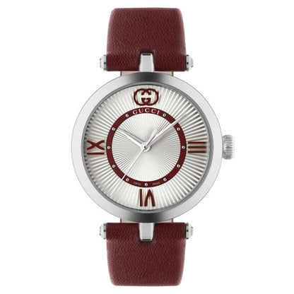 Gucci Model 2000 Quartz Silver Dial Ladies Watch Item No. YA167508