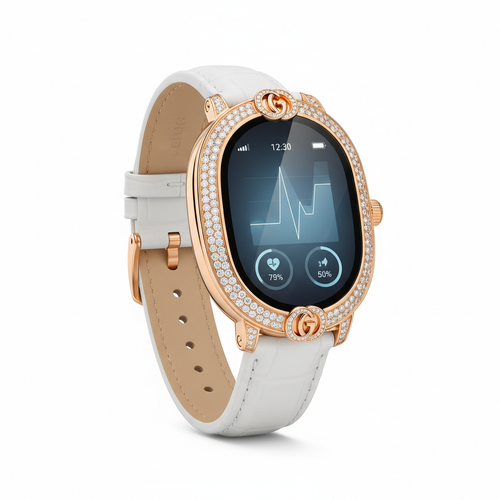 Gucci Women's Luxury Rose Gold Smart Watch